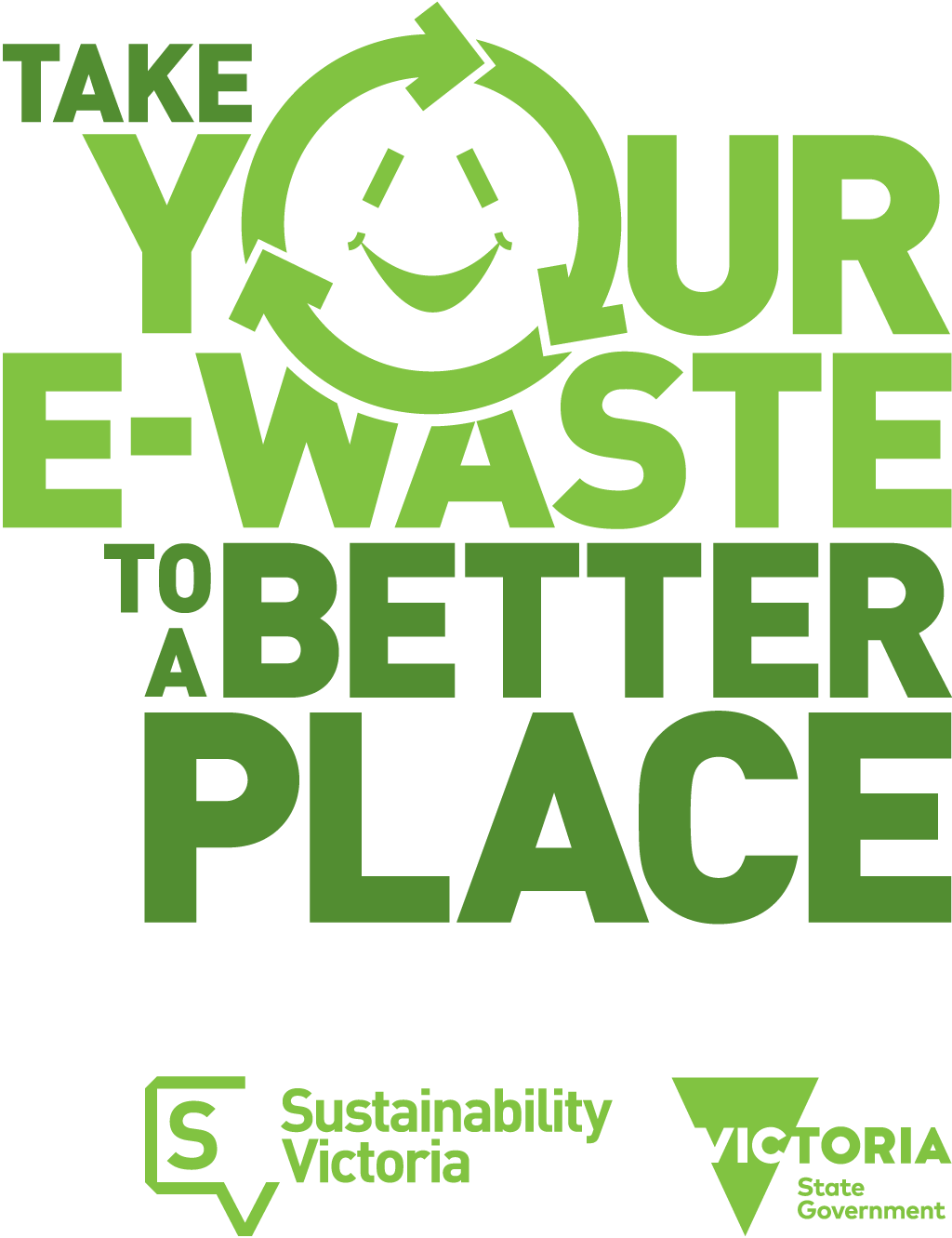 e-waste logo from Sustainability Victoria